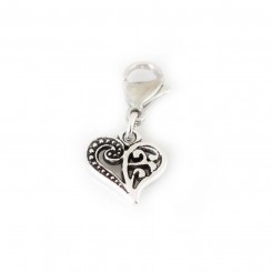 Regal Swirl Heart Dangle 